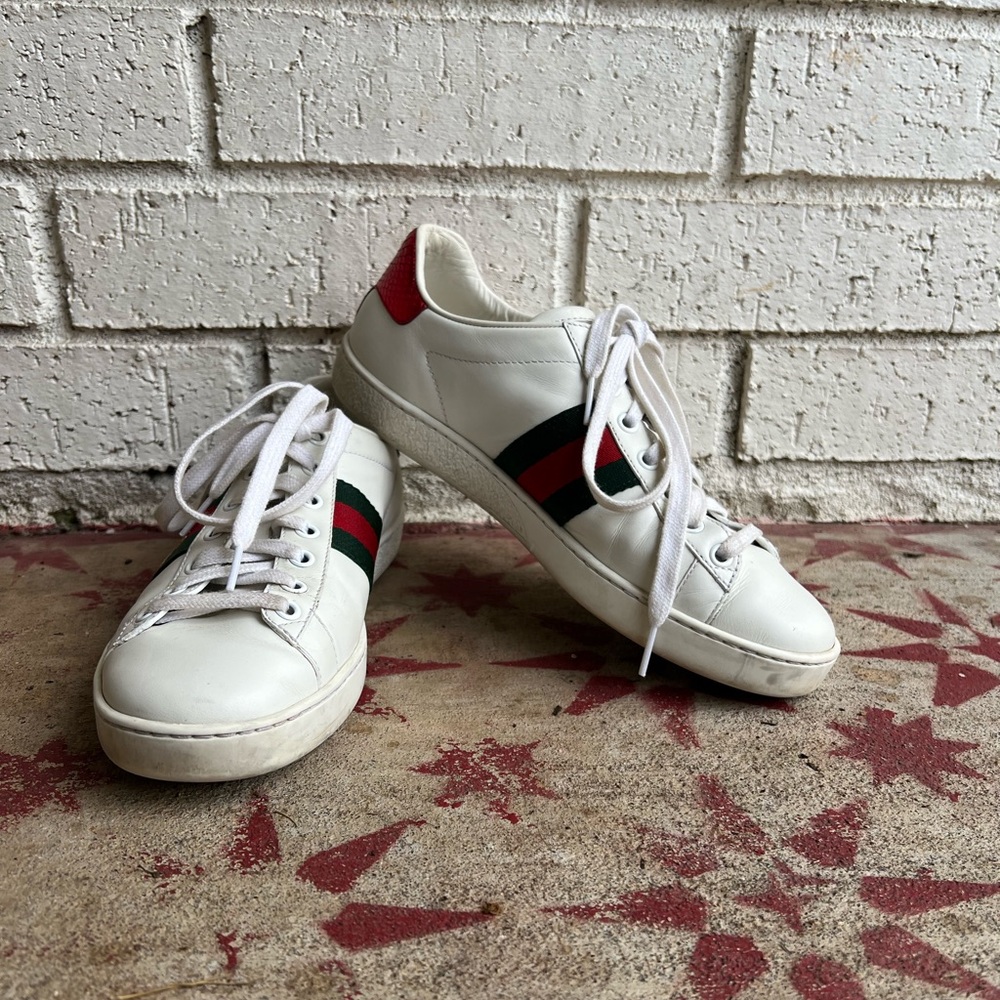 Gucci Ace Sneakers with Bee 37.5